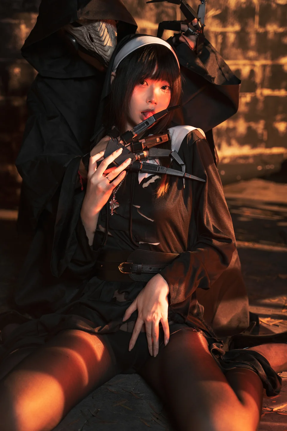 安曜曜 - 禁地修女 [80P-1GB] tg@simisebaisi 【丝足阁】026.webp